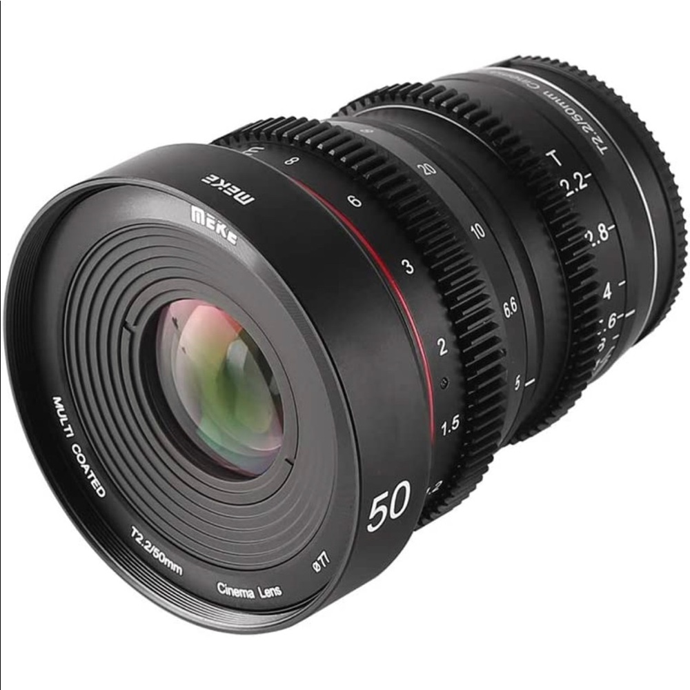 Meike 50mm T/2.2 Cinma Lens For MFT-mount